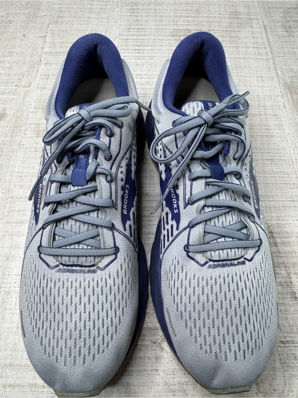 Brooks Glycerin GTS 19 Running Shoes Gray Blue Men's Size 11 - Picture 4 of 12